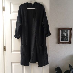 Long Grey Cardigan